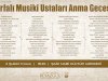 Büyükşehir'den Şanlıurfalı ustaları anma gecesi