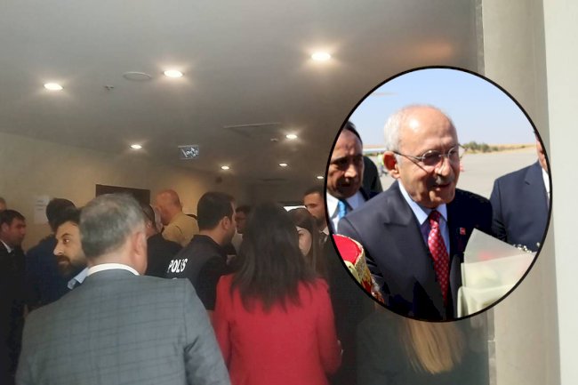 Kemal Kılıçdaroğlu'nun Urfa programında gerginlik