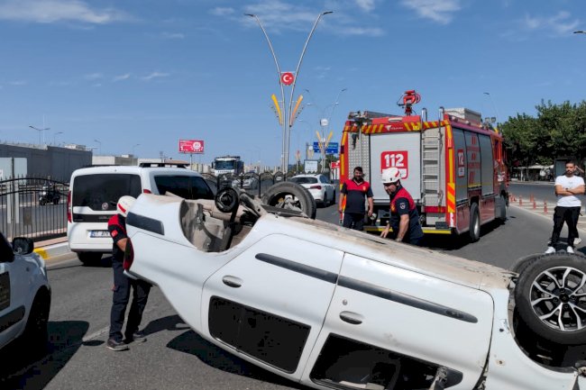 Urfa'da feci kaza!
