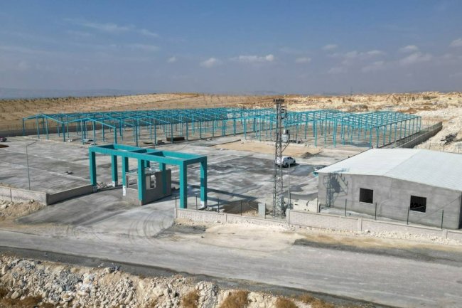 Birecik ilçesine modern hayvan pazarı