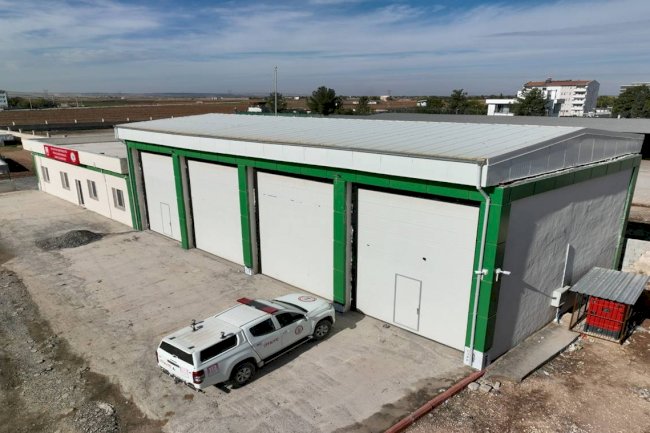 Suruç İtfaiye Amirliği binası tamamlandı