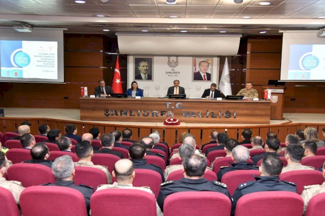 Şanlıurfa'da Seçim Güvenliği Toplantısı yapıldı