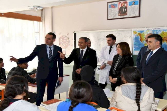 Vali Şıldak'ın eğitim rotası bu kez Birecik oldu