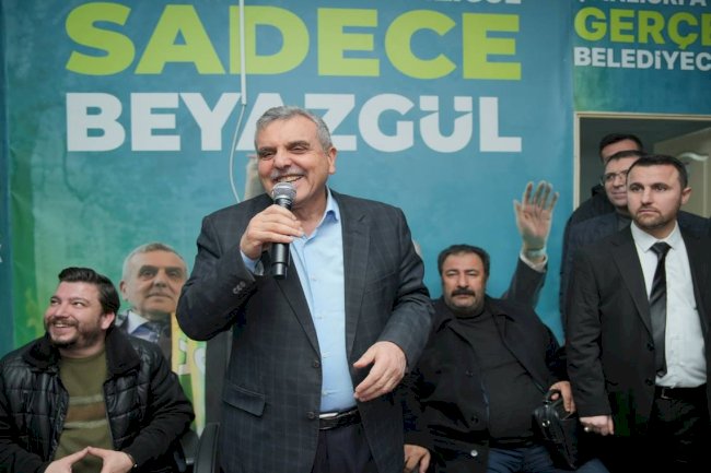 Başkan Beyazgül: 31 Mart'ta sandıktan Beyazgüller açacak