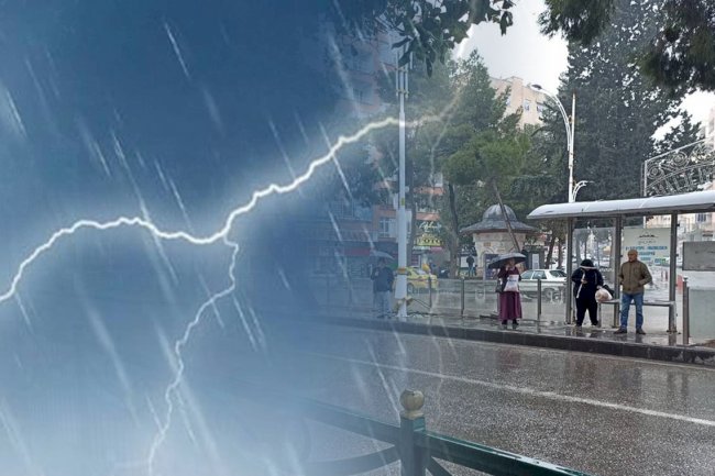 Meteorolojik uyarı! Urfalılar dikkat kuvvetli geliyor
