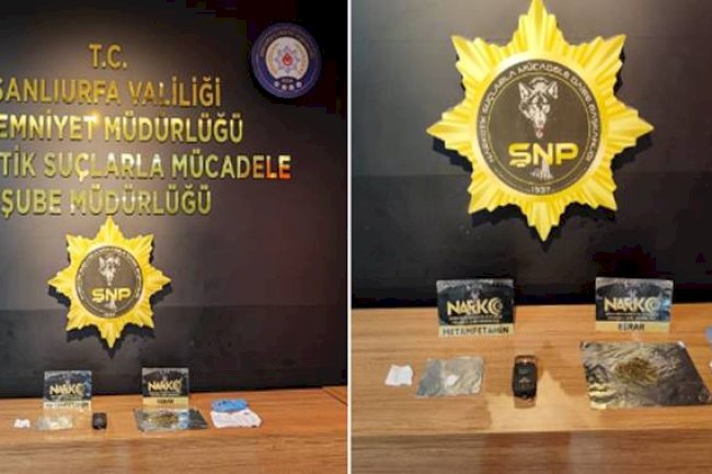 Urfa'da uyuşturucu suçundan 4 şahıs yakalandı! 