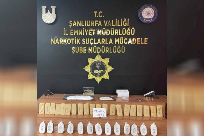 Şanlıurfa'da yüklü miktarda ele geçirildi! 4 gözaltı