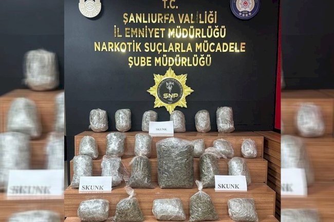 Urfa'da bir araçta uyuşturucu madde ele geçirildi! 1 gözaltı 