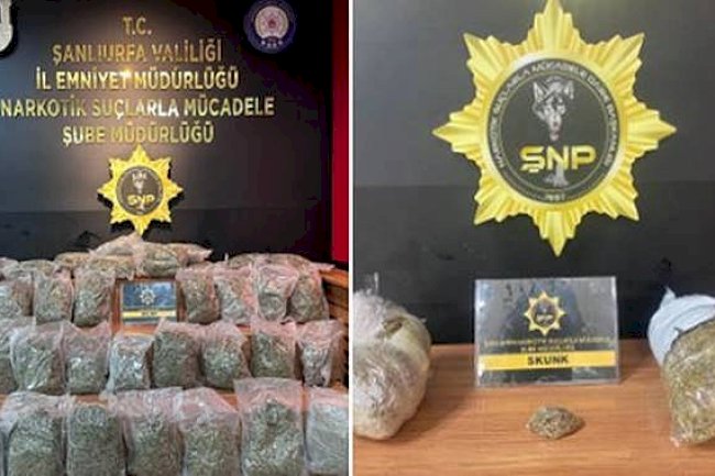 Şanlıurfa'da Kilolarca Uyuşturucu Ele Geçirildi! 