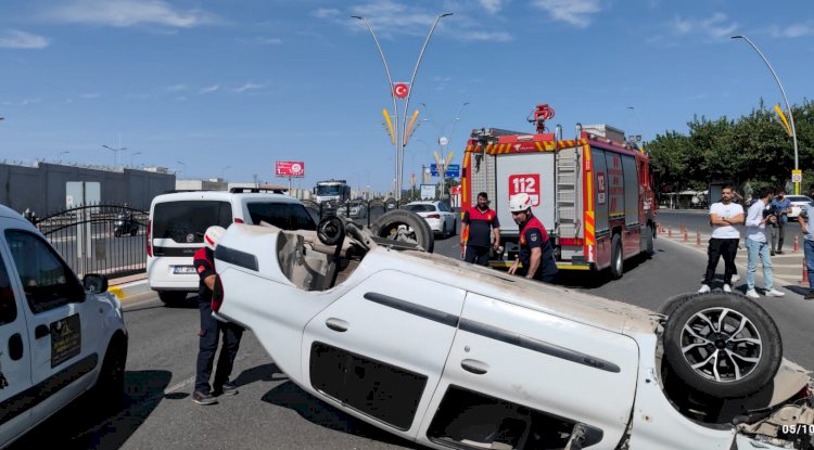 Urfa'da feci kaza!