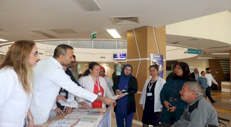 Harran Üniversitesi Hastanesi'nde diyabet hastalığına dikkat çekildi 