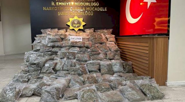 Urfa'da yüklü miktarda uyuşturucu ele geçirildi! 2 gözaltı