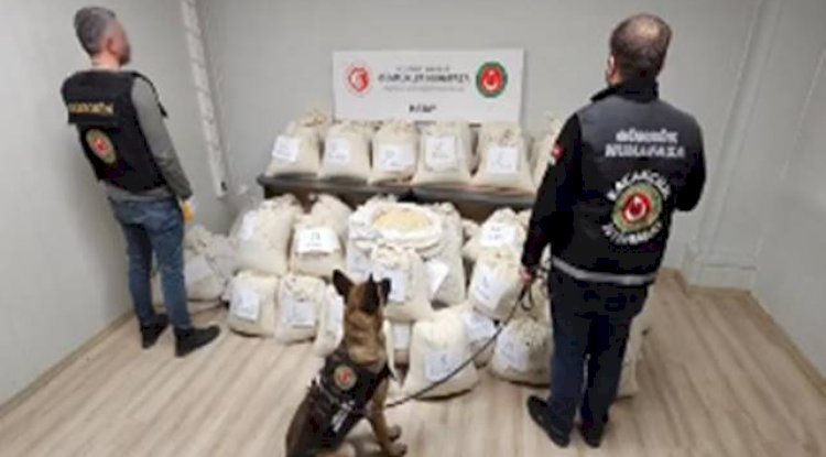 1 ton uyuşturucu madde ele geçirildi! 