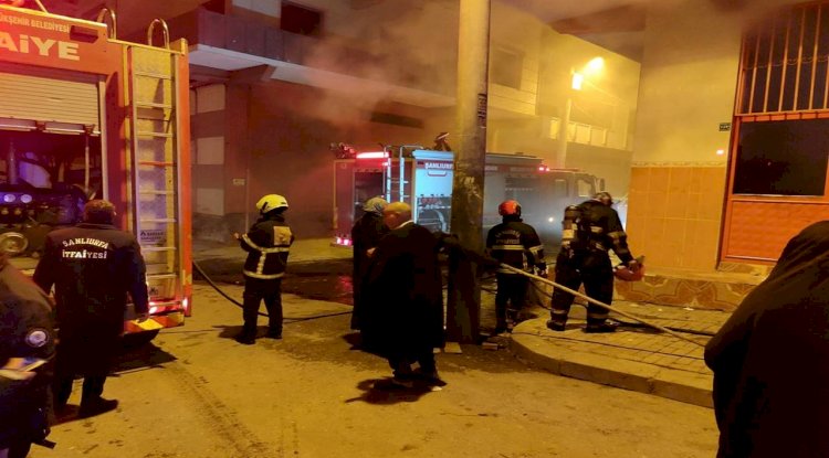 Urfa'da pide fırınında korkutan yangın! 