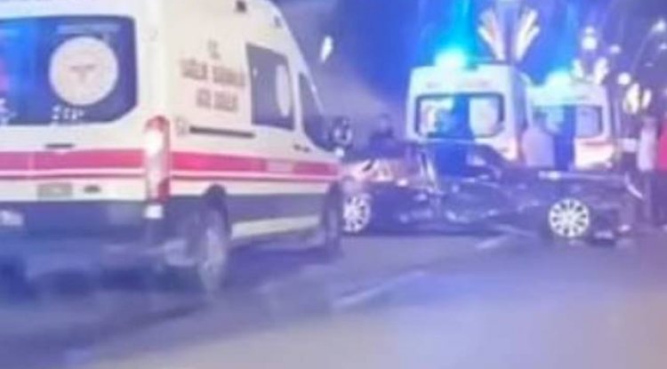 Şanlıurfa'da kontrolden çıkan araç bariyerlere çarptı!