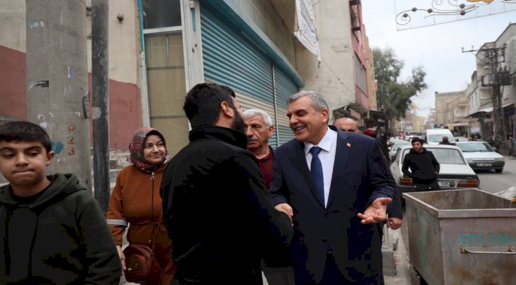 Başkan Beyazgül esnaflarla buluştu