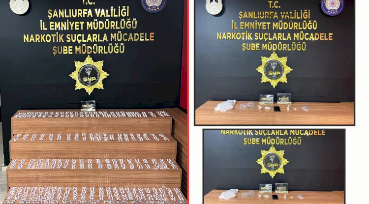 Şanlıurfa'da uyuşturucu operasyonu! Çok sayıda gözaltı 