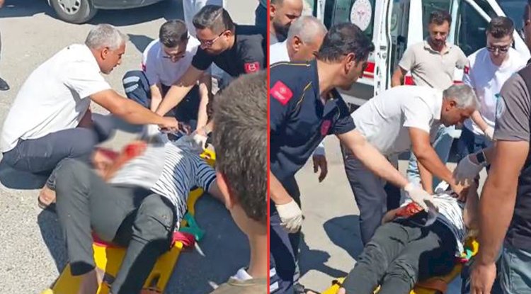Şanlıurfa'da Motosiklet TIR'a Çarptı! 1 yaralı