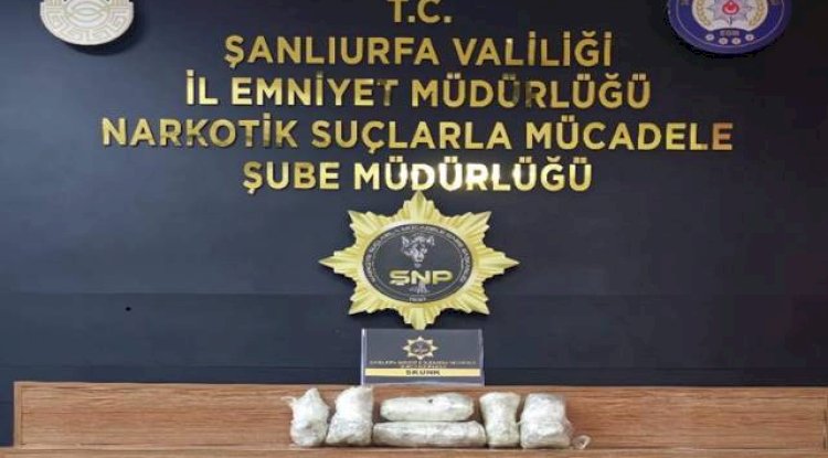 Şanlıurfa'da Kilolarca Uyuşturucu Ele Geçirildi! 6 Gözaltı 