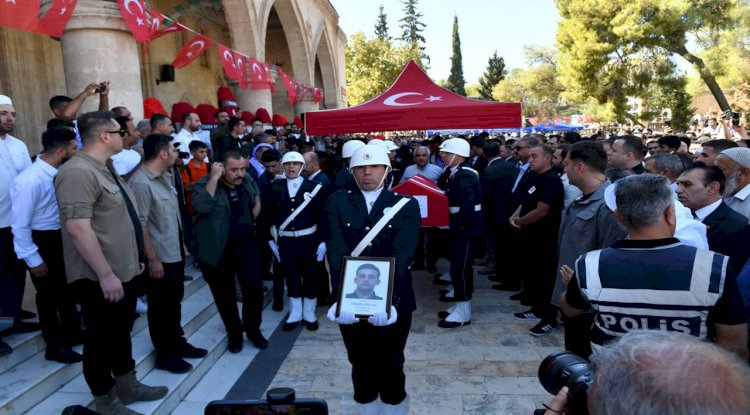 Şehit Ömer Amilağ, Şanlıurfa'da Son Yolculuğuna Uğurlandı