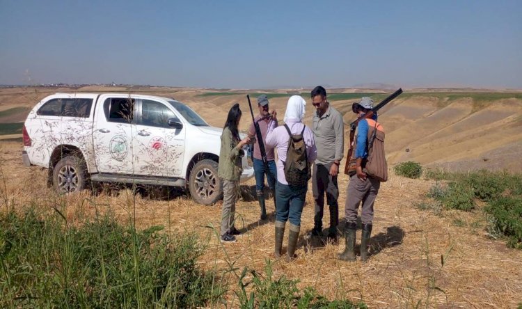 Şanlıurfa'da yasa dışı av yapan şahıslara ceza yağdı!