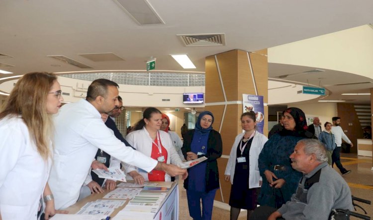 Harran Üniversitesi Hastanesi'nde diyabet hastalığına dikkat çekildi