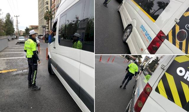 Şanlıurfa'da 93 okul servisi trafikten men edildi!