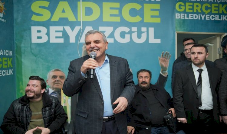 Başkan Beyazgül: 31 Mart'ta sandıktan Beyazgüller açacak