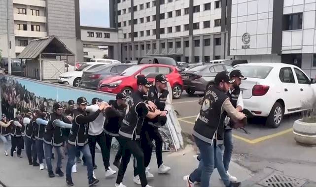 Organize suç örgütü üyesi 32 şüpheli yakalandı!