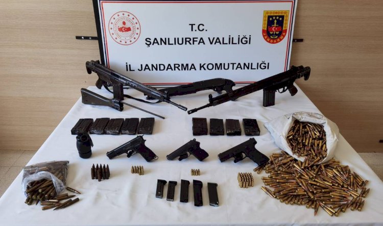 Şanlıurfa'da silah kaçakçılarına operasyon! Gözaltılar var