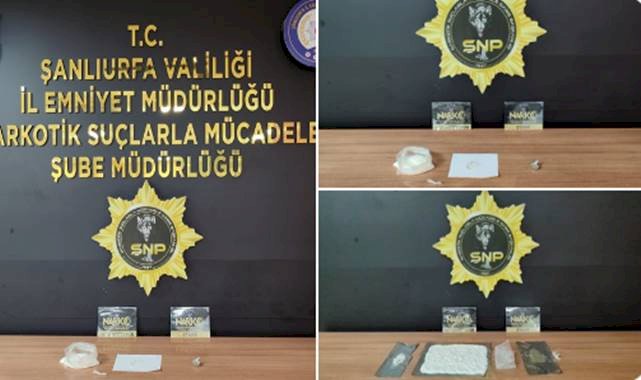 Urfa'da uyuşturucu madde ele geçirildi! 2 gözaltı