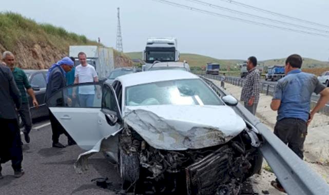 Hilvan yolunda feci kaza! 1 yaralı