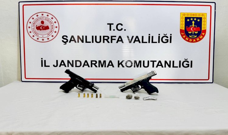 Urfa'da aranan şahıs yakalandı! Şahsın üzerinden çıkanlar şaşırttı
