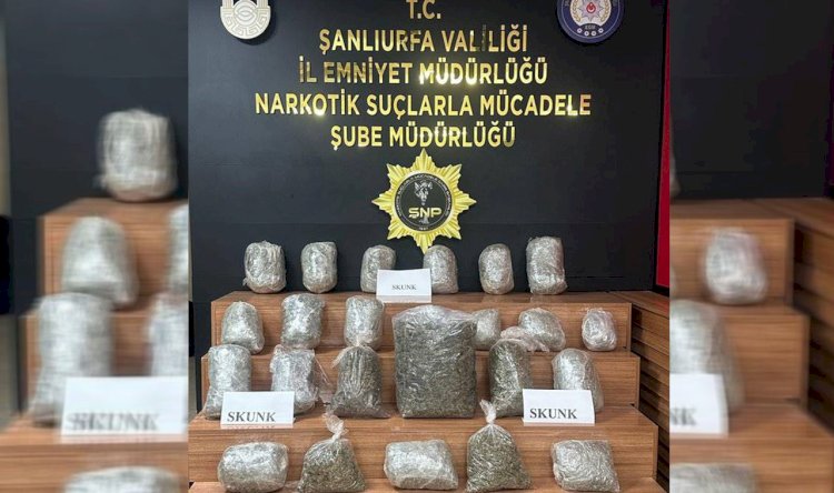 Urfa'da bir araçta uyuşturucu madde ele geçirildi! 1 gözaltı