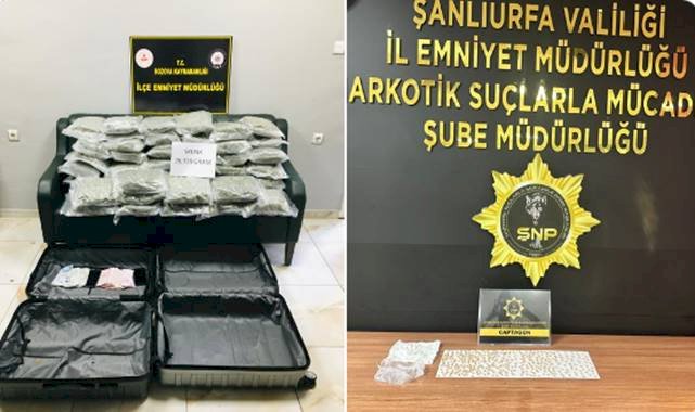Şanlıurfa'da Zehir Tacirlerine Darbe! Gözaltılar Var