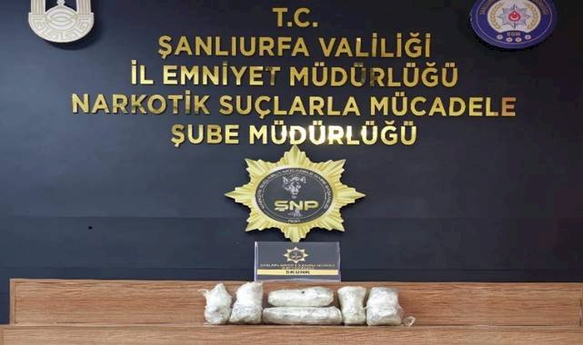 Şanlıurfa'da Kilolarca Uyuşturucu Ele Geçirildi! 6 Gözaltı