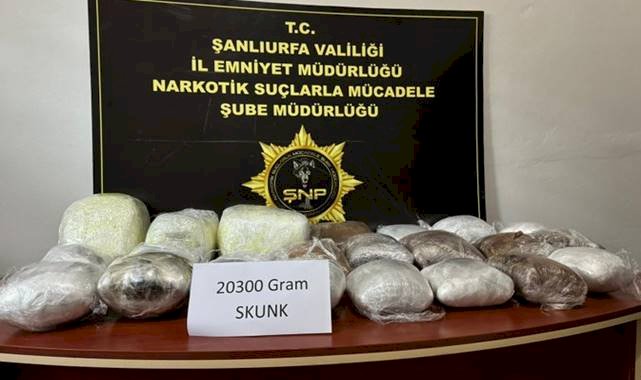Şanlıurfa'da Kilolarca Uyuşturucu Ele Geçirildi! 3 Gözaltı