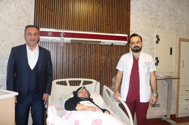 Başkan Reşit Öncel'den Şanlıurfa Harran üniversitesi Hastanesi’ne Teşekkür
