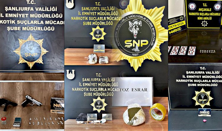 Urfa'da 7 Farklı Operasyon: Çok Sayıda Gözaltı