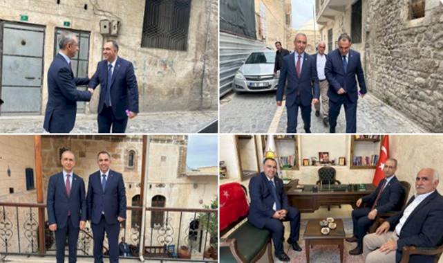 Vekil Dusak’tan MKYK Üyesi Mehmet Ali Kurt’a Bayram Ziyareti