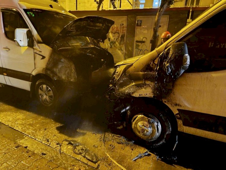 Şanlıurfa'da 9 Araç Kundaklandı