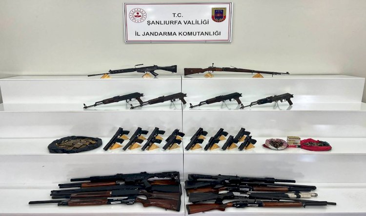 Şanlıurfa'da Jandarmadan Silah Kaçakçılarına Darbe!