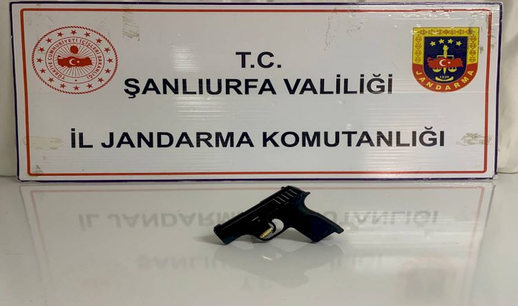 Şanlıurfa'da Ruhsatsız Silah Operasyonu: 1 Kişi Gözaltına Alındı